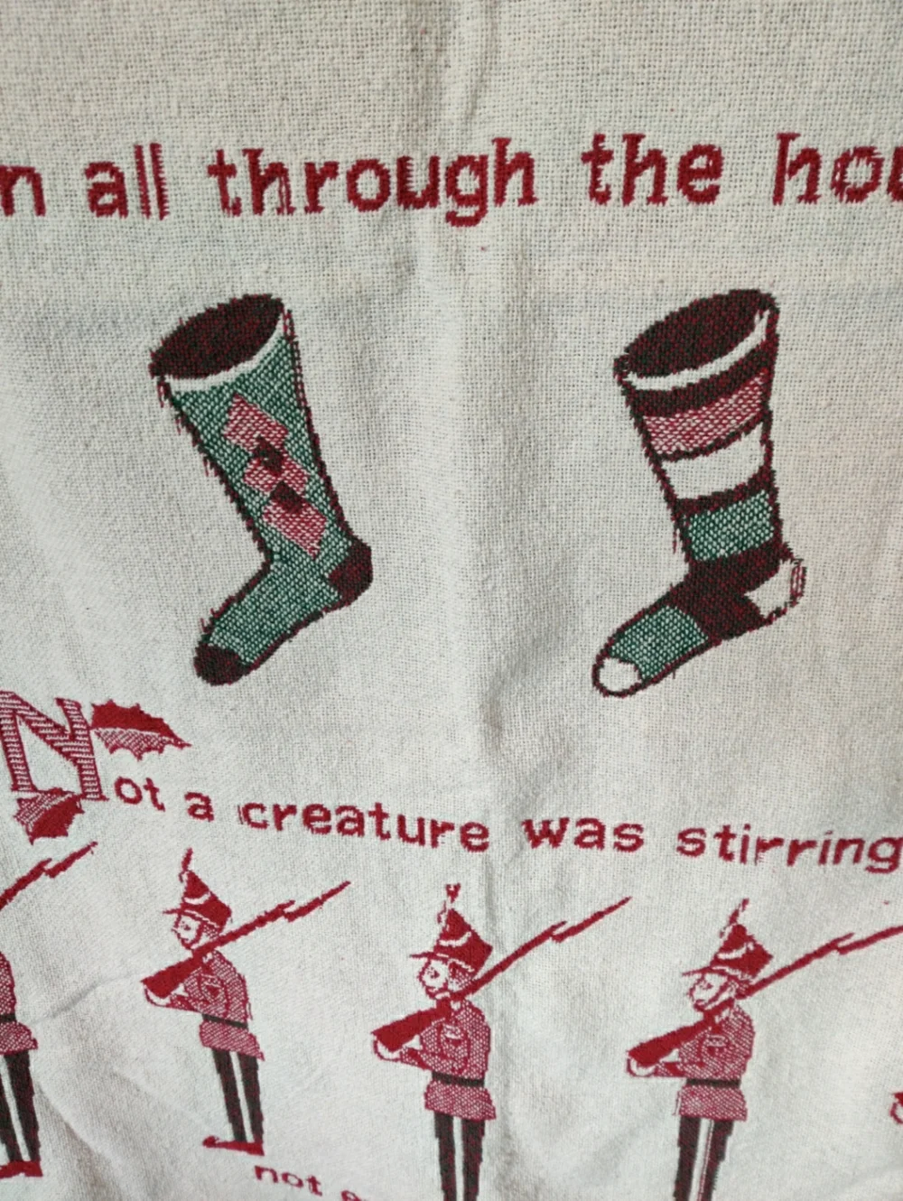 Night Before Christmas Throw Blanket Tapestry 62